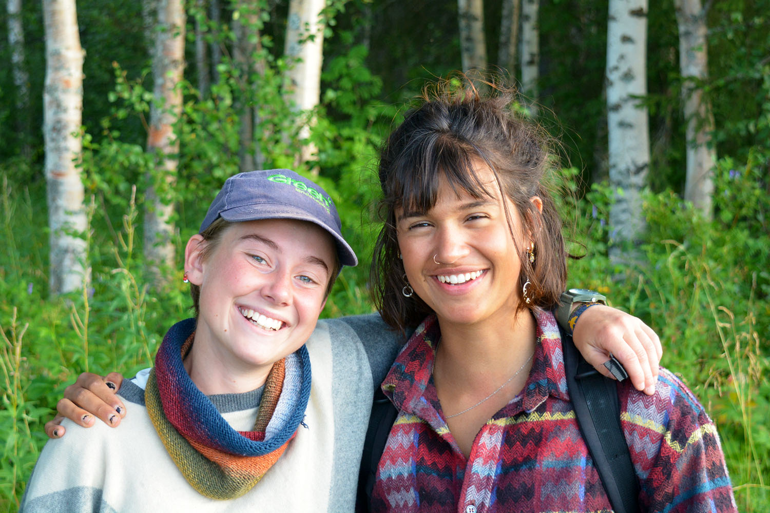 Filippa Fälth och Salima Ismail