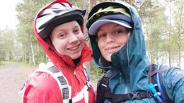 Veronica Ström och Eloise Fredriksson